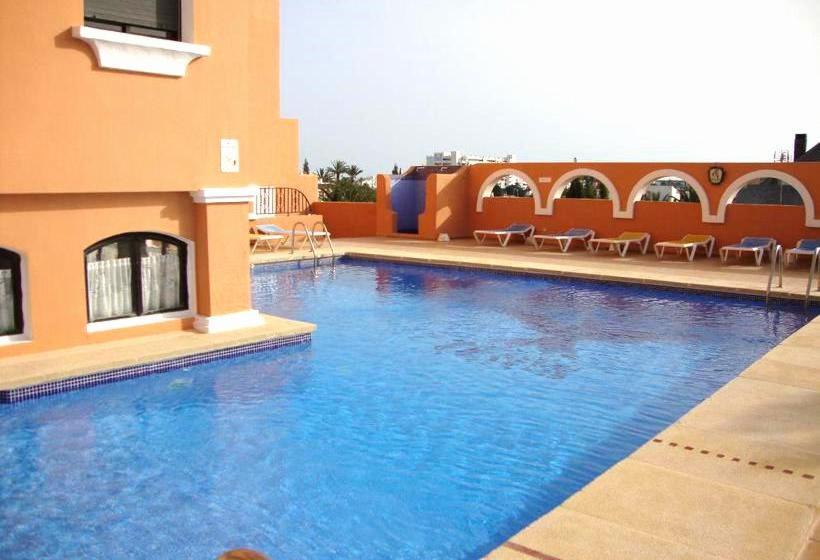 Amplia Vivienda New Para12 Pers A 4 Min Caminando De Playa Con Terraza, Piscina Com, Wifi, Ventiladores De Techo, Lavavajillas Roquetas de Mar Kültér fotó